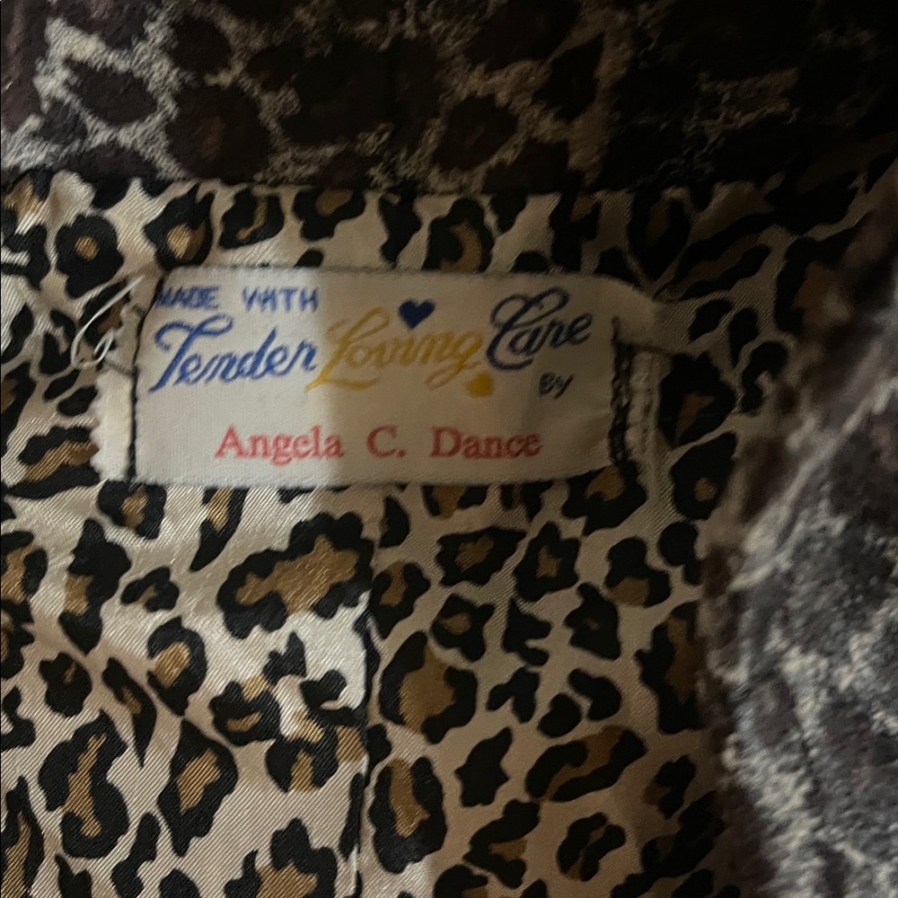Leopard Print Coat - Picture 2 of 3